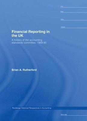 Financial Reporting in the UK 1