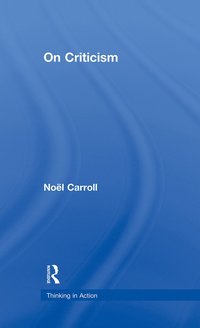 bokomslag On Criticism