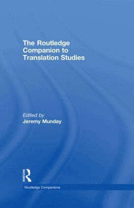 Jeremy Munday - Routledge Companion to Translation Studies, Inbunden