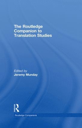 Jeremy Munday, UK) Munday, Jeremy (University of Leeds - Routledge Companion to Translation Studies, Inbunden