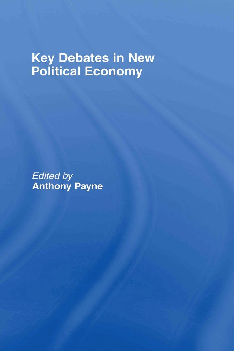 Key Debates in New Political Economy 1