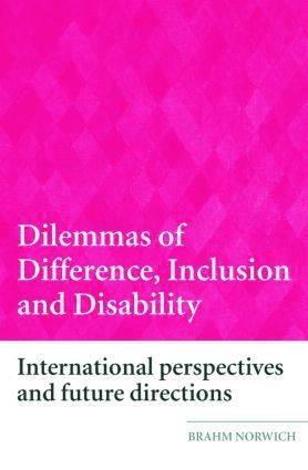 bokomslag Dilemmas of Difference, Inclusion and Disability