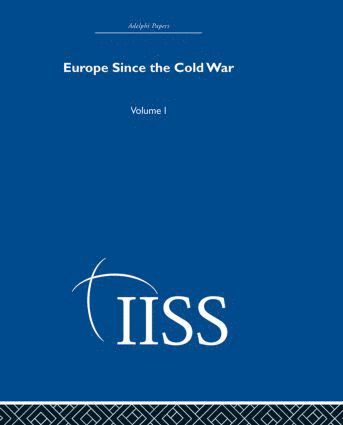 bokomslag Europe Since the Cold War
