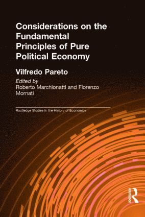 bokomslag Considerations on the Fundamental Principles of Pure Political Economy