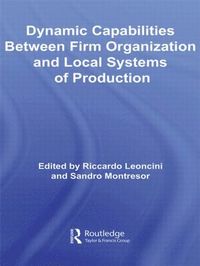 bokomslag Dynamic Capabilities Between Firm Organisation and Local Systems of Production