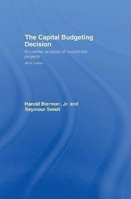 The Capital Budgeting Decision 1