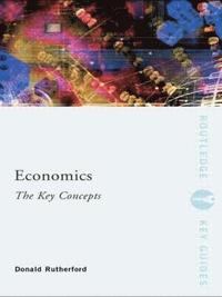 bokomslag Economics: The Key Concepts