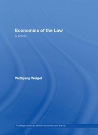 bokomslag Economics of the Law