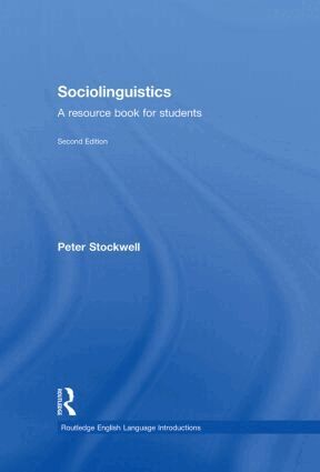 Peter Stockwell - Sociolinguistics, Inbunden