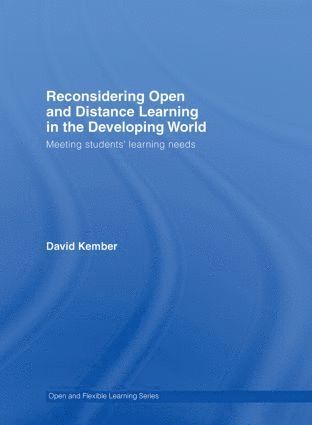 David Kember - Reconsidering Open and Distance Learning in the Developing World, Inbunden