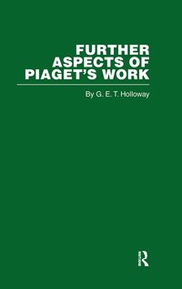 bokomslag Further Aspects of Piaget's Work