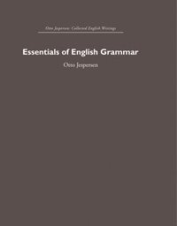 bokomslag Essentials of English Grammar