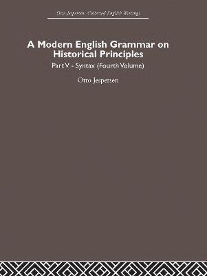 A Modern English Grammar on Historical Principles 1