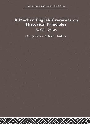 bokomslag A Modern English Grammar on Historical Principles