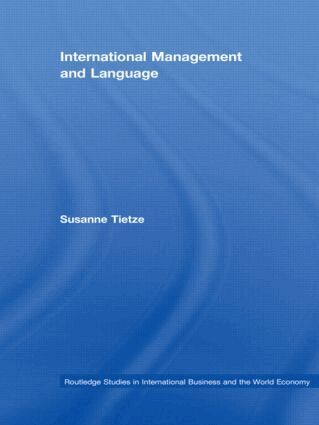 Susanne Tietze - International Management and Language, Inbunden