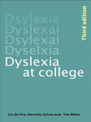 bokomslag Dyslexia at College