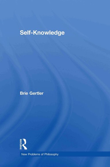 Brie Gertler - Self-Knowledge, Inbunden