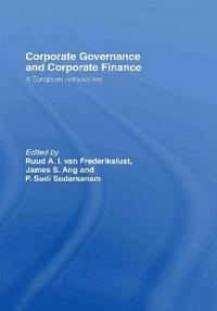 bokomslag Corporate Governance and Corporate Finance