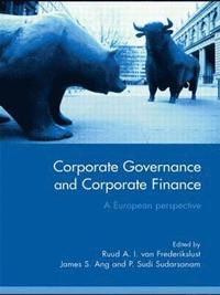 bokomslag Corporate Governance and Corporate Finance