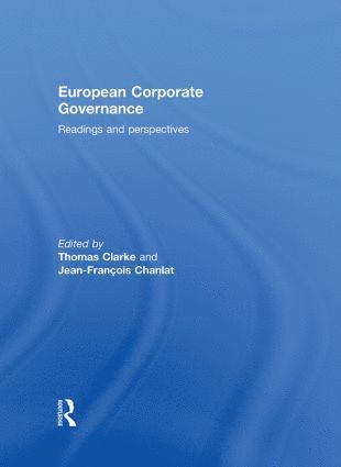 bokomslag European Corporate Governance