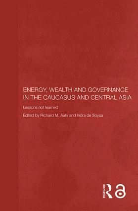 bokomslag Energy, Wealth and Governance in the Caucasus and Central Asia