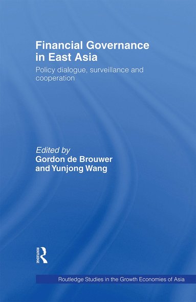 bokomslag Financial Governance in East Asia