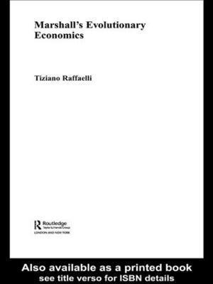 bokomslag Marshall's Evolutionary Economics