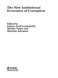bokomslag The New Institutional Economics of Corruption