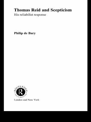 Philip De Bary, Philip de Bary - Thomas Reid and Scepticism, Häftad