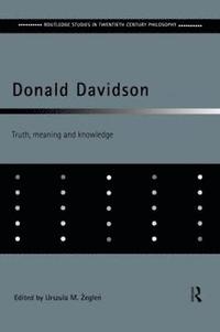 bokomslag Donald Davidson