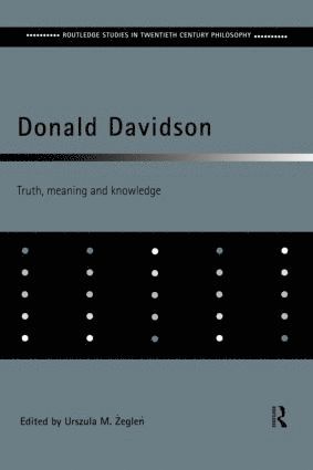 bokomslag Donald Davidson