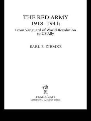 Earl F Ziemke, Earl F. Ziemke - Red Army, 1918-1941, Häftad