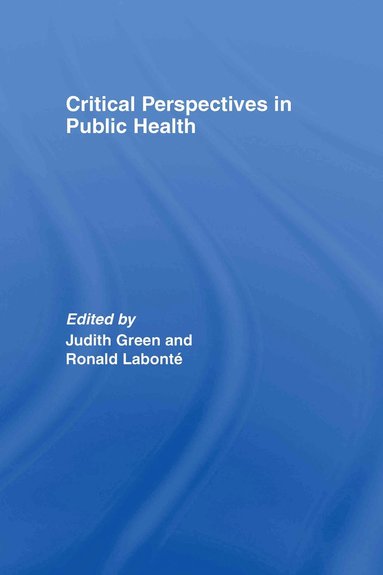 bokomslag Critical Perspectives in Public Health