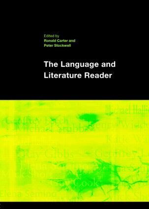 Ronald Carter, Peter Stockwell - Language and Literature Reader, Häftad