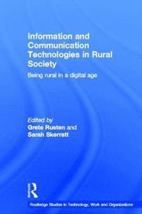 bokomslag Information and Communication Technologies in Rural Society