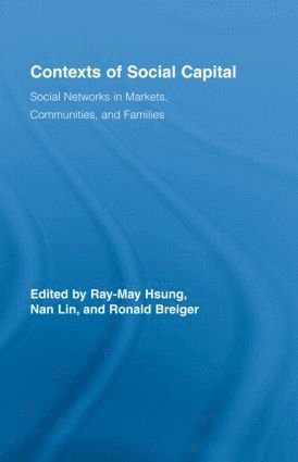 bokomslag Contexts of Social Capital