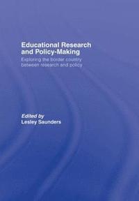 bokomslag Educational Research and Policy-Making
