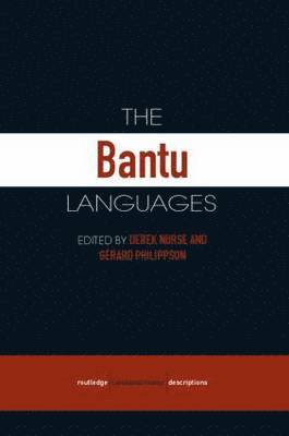 The Bantu Languages 1