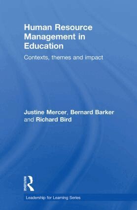 Justine Mercer, Bernard Barker, Richard Bird - Human Resource Management in Education, Inbunden