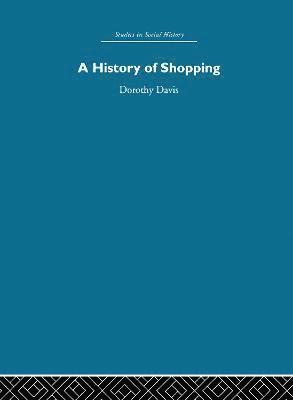 bokomslag A History of Shopping