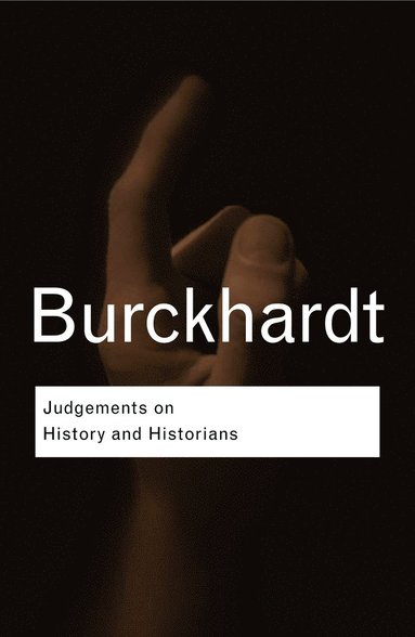 bokomslag Judgements on History and Historians