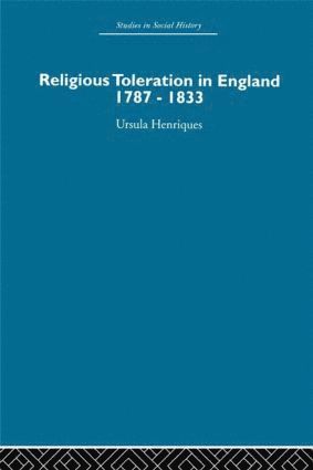 bokomslag Religious Toleration in England
