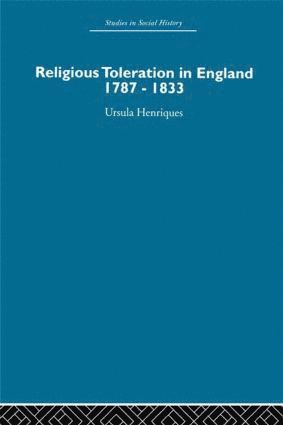 bokomslag Religious Toleration in England