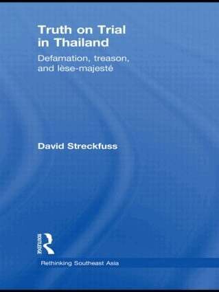 David Streckfuss - Truth on Trial in Thailand, Inbunden