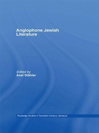 bokomslag Anglophone Jewish Literature