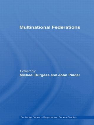 Michael Burgess, John Pinder - Multinational Federations, Inbunden