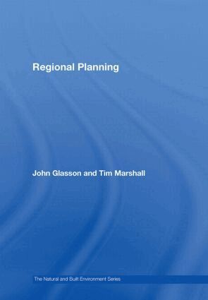 John Glasson, Tim Marshall - Regional Planning, Inbunden