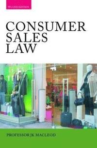 bokomslag Consumer Sales Law