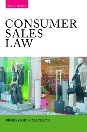 John Macleod, James Devenney - Consumer Sales Law, Häftad