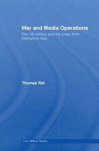 bokomslag War and Media Operations